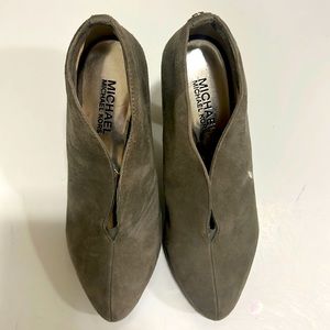 Michael Kors grey ankle boots